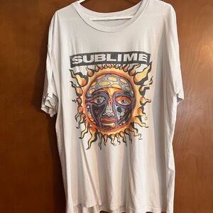 Sublime Graphic White Tee - Women's Short Sleeve